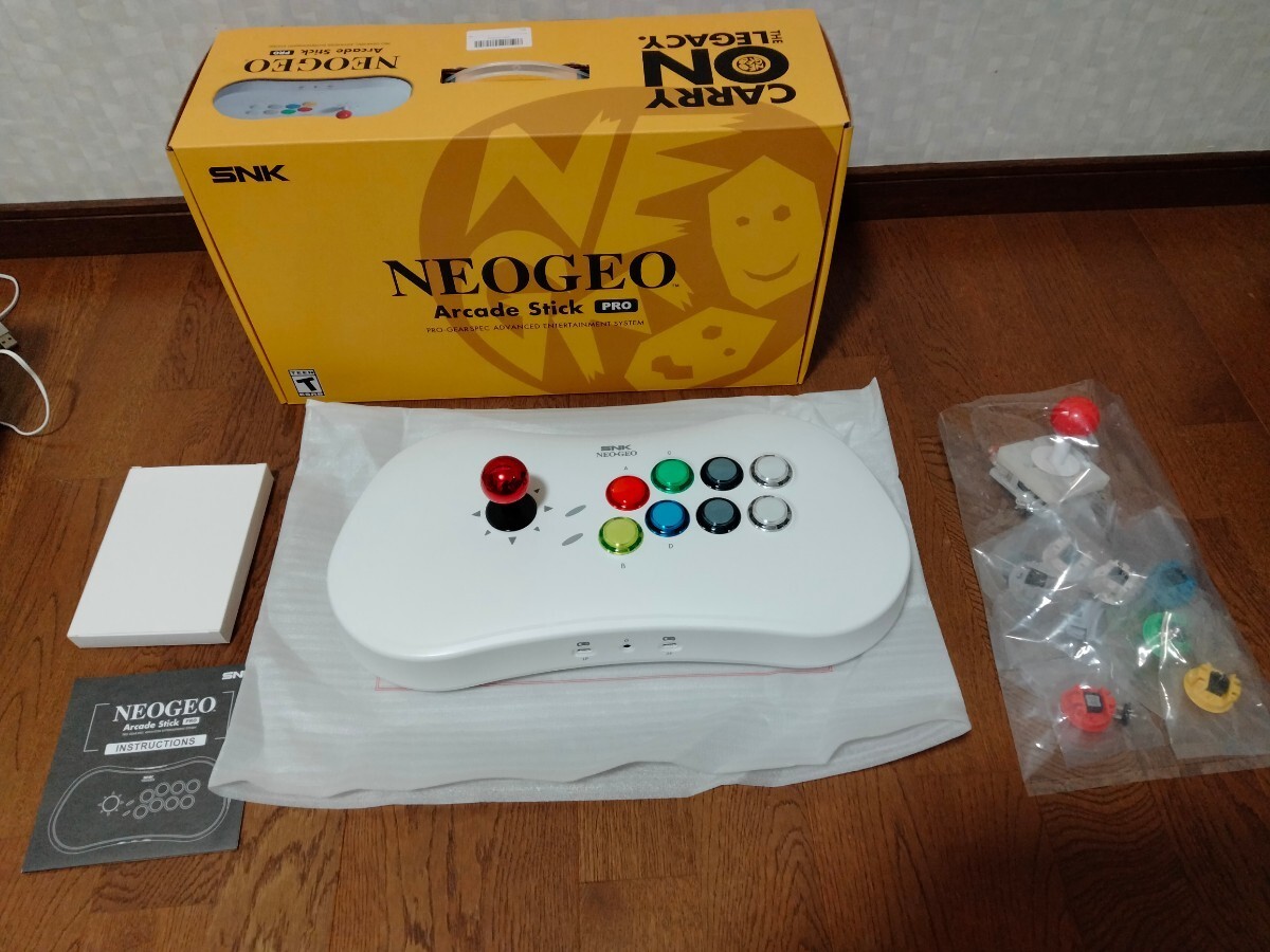 NEOGEO Arcade Stick Pro ネオジオ アーケードスティックPro三和フルカスタム 隠しタイトルアンロック済み HYLOシステム導入済みの画像1