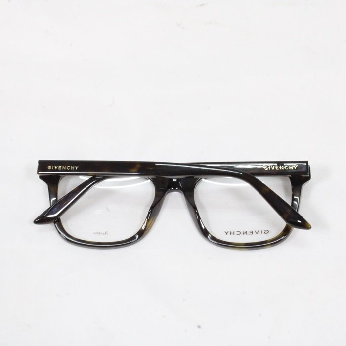 GIVENCHY ジバンシィ 眼鏡 メガネフレーム GV 0160 086 ハバナ イタリア製 ケース・クロス付き 未使用品☆の画像7