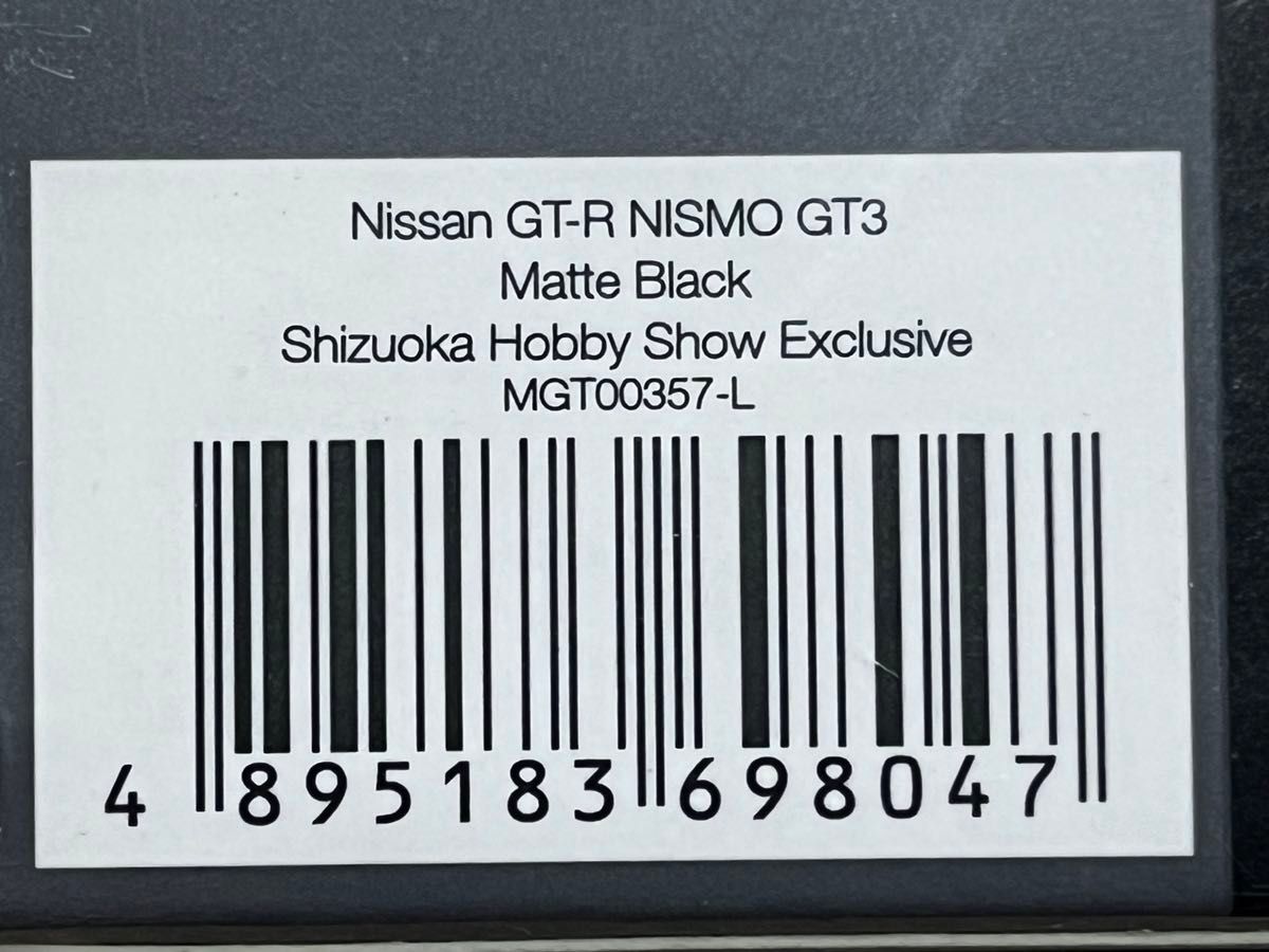 miniGT ミニGT MINI GT 静岡ホビーショー限定 2022 NISSAN GT-R NISMO GT3 ニスモ