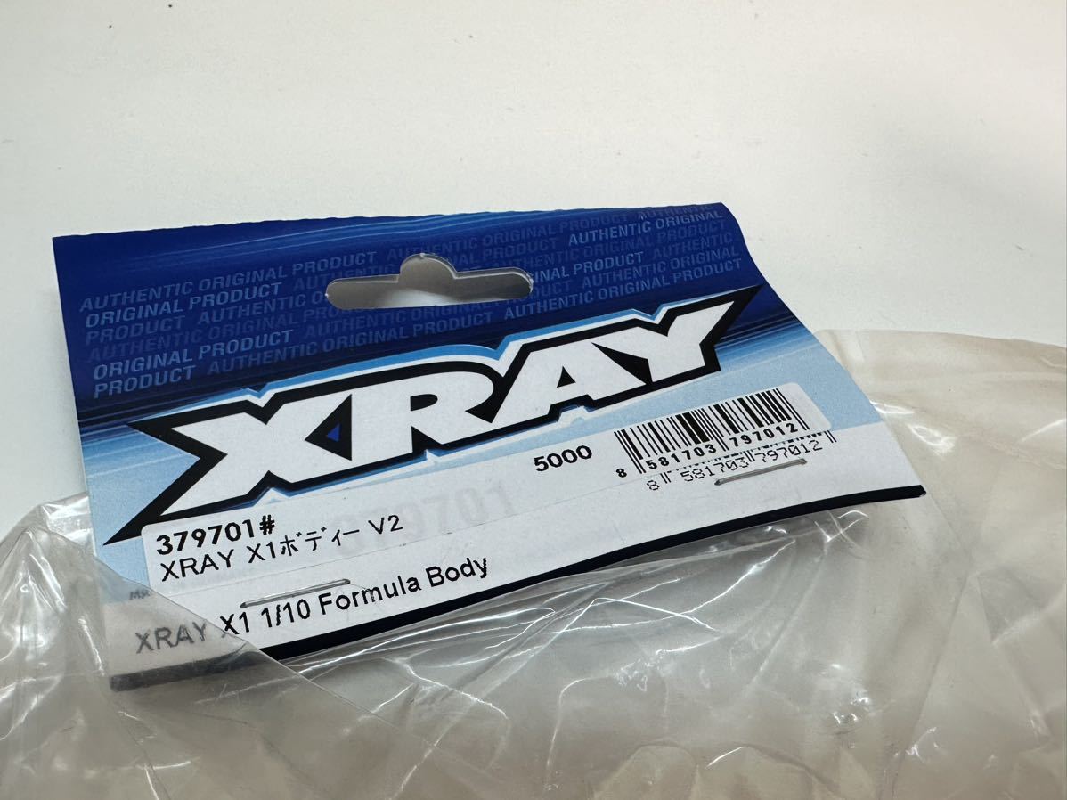 XRAY X1 2023 シャーシキット　1/10EP F1カー　370707♯ 未組立 X1ボディ付　_画像5