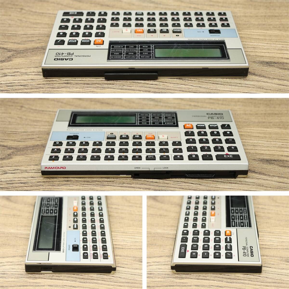 [中古] CASIO PB-410 ポケットコンピュータ (カシオ ポケコン)_画像5