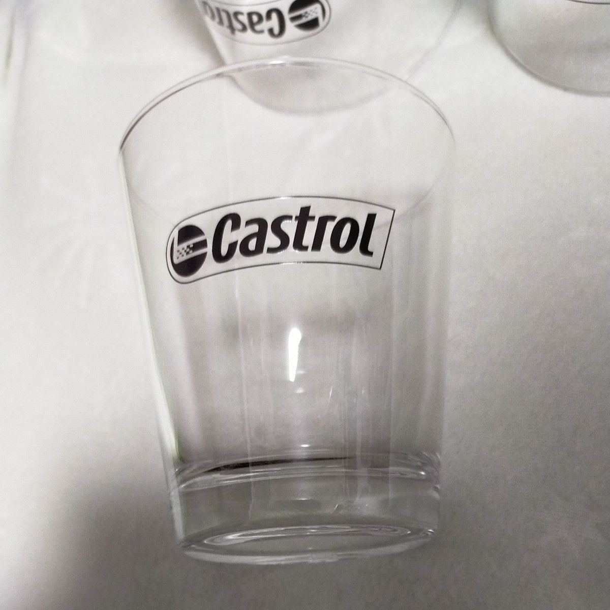 Castrol　ノベルティ　グラス　6個セット　未使用品　ロックグラス　非売品　レア品