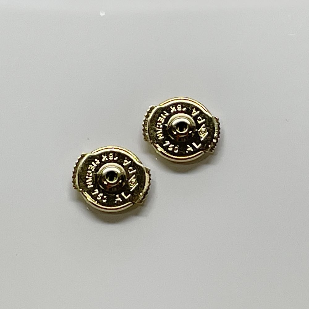 中古A/美品 CARTIER カルティエ K18YG K18PG K18ホワイトゴールド ピアス トリニティ スリーカラー スタッド レディース 20457196_画像5