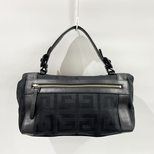 GIVENCHY(ジバンシィ) ロゴ G柄 ヴィンテージ ハンドバッグ レザー/キャンバス レディース中古B20230818_画像2