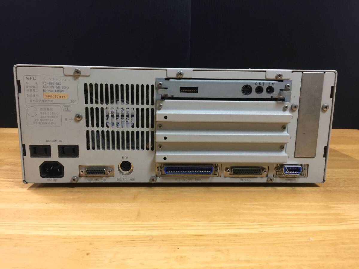 PC-9801RX2 ジャンクの画像4