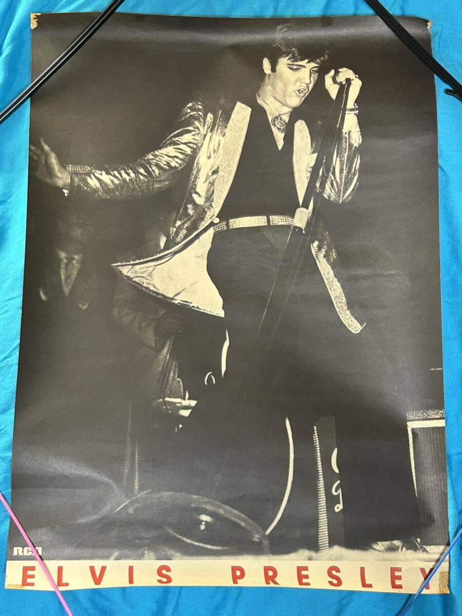 RCA not for sale ultra rare!80\'s ELVIS PRESLEY poster 