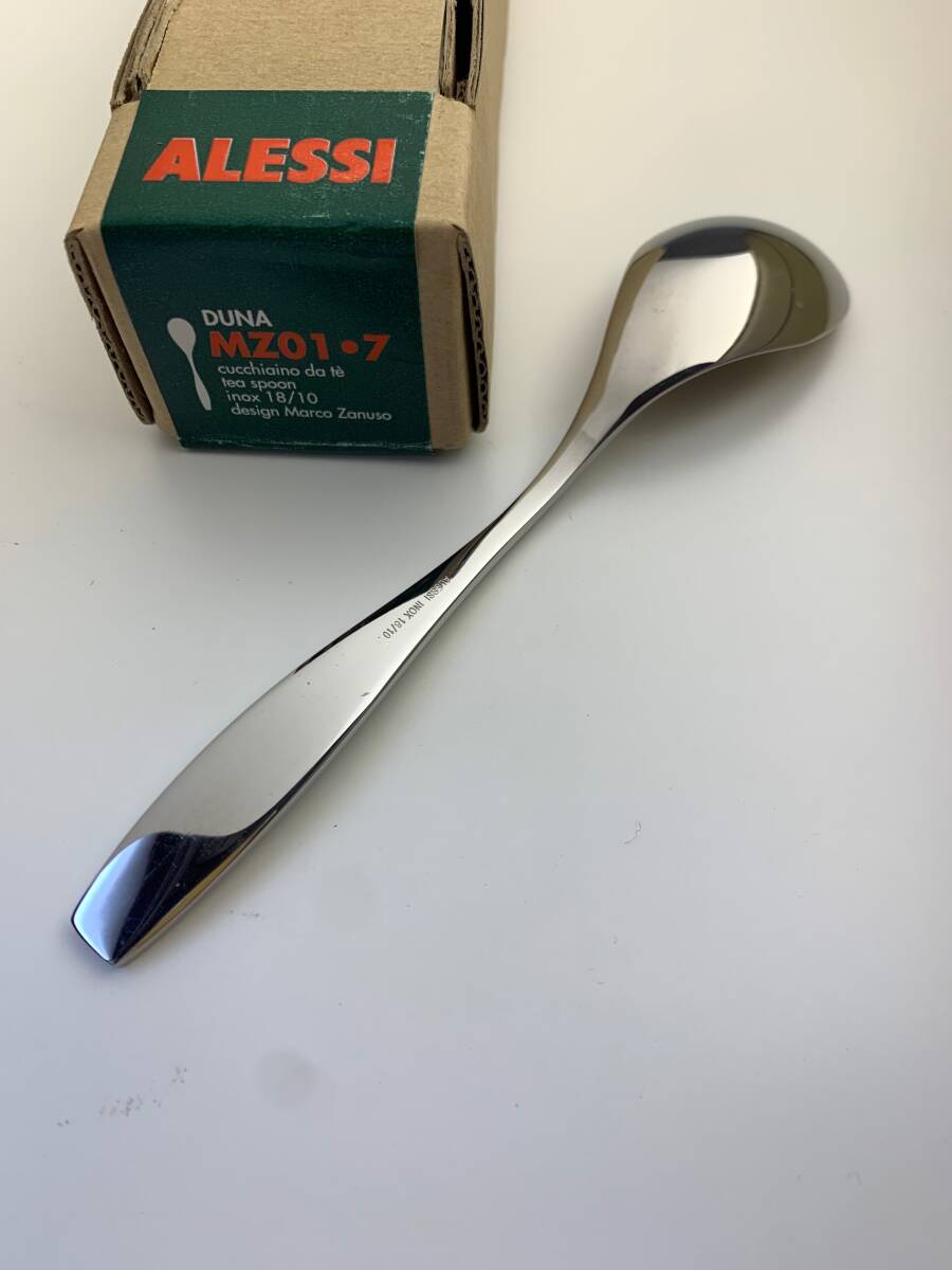 未使用 ALESSI アレッシィ ”DUNA” MZ01・7 MARCO ZANUSO マルコ・ザヌーゾ Tea Spoon 検) brionvega terraillon_サンプル2