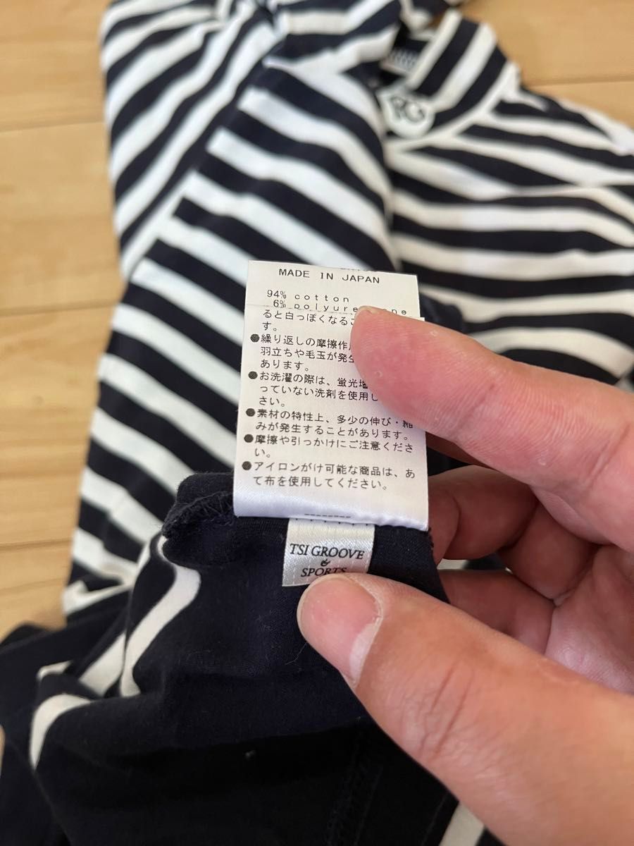 希少モデル パーリーゲイツ ハイネックモック半袖シャツ    サイズ4(M)