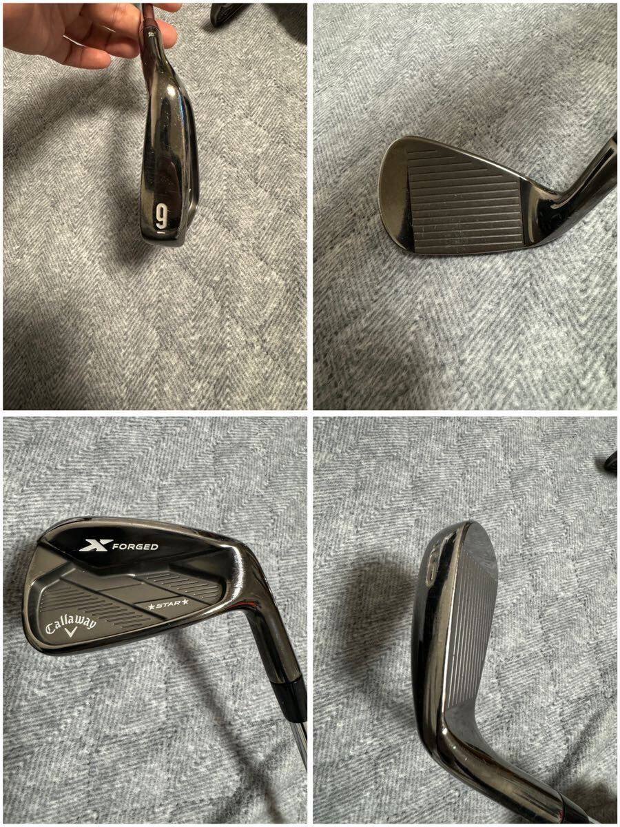 Callaway X FORGED STAR smoke 5~P 6本セット(2019)_画像6