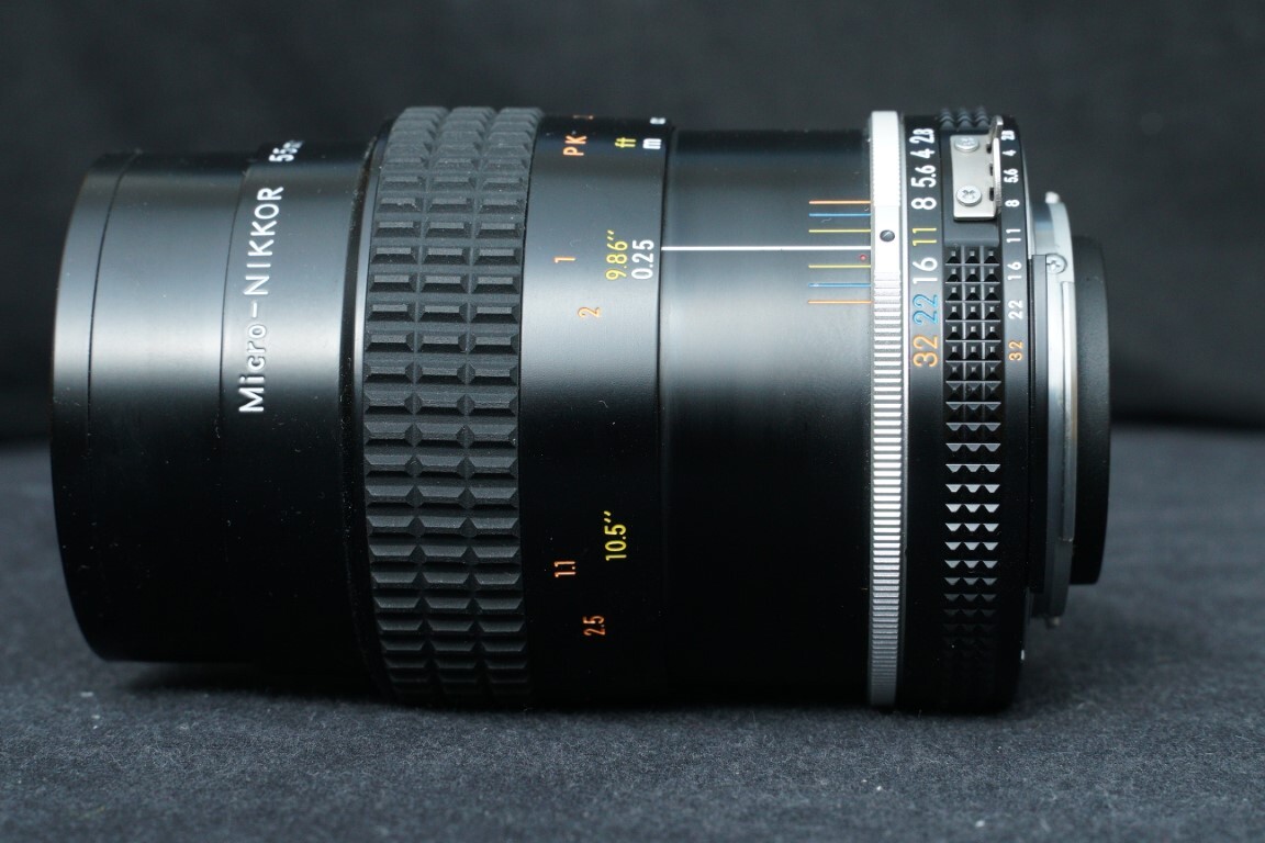 Nikon Ai-S Micro-NIKKOR 55mm1:2.8 小訳有 ニコン ニッコール マクロレンズ_画像7