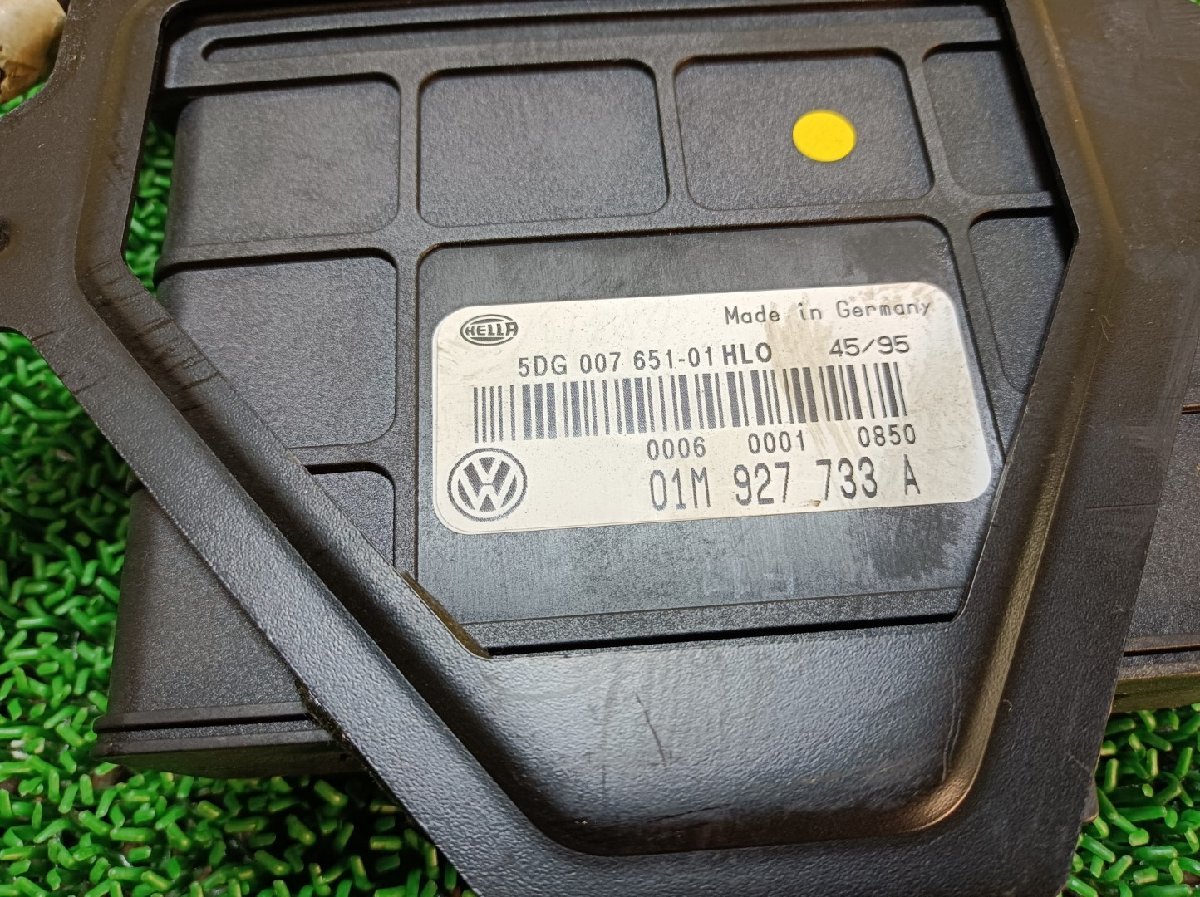 VW Volkswagen Vent ECU engine computer -01M927733A 1998 E-1HAGG 1HAGG used #hyj NSP03608