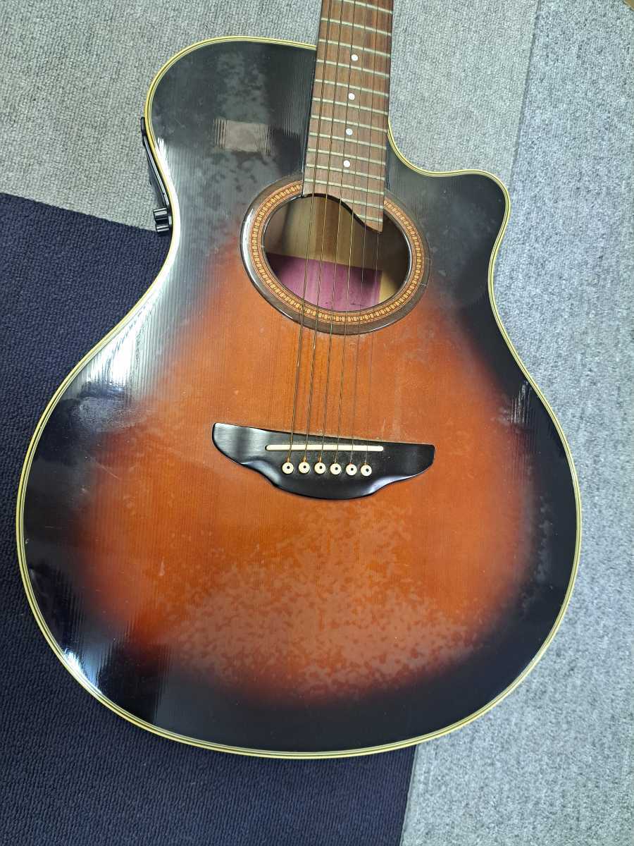  エレアコ ギター 楽器 ジャンクの画像1