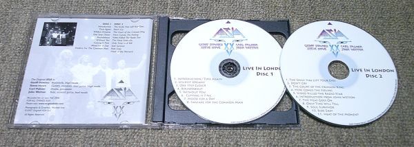 輸入盤2CD：ASIA/OFFICIAL BOOTLEG/LIVE IN THE UK VOL.3/DECEMBER 3,2006/SHEPHERDS BUSH,LONDON/SBD_画像2