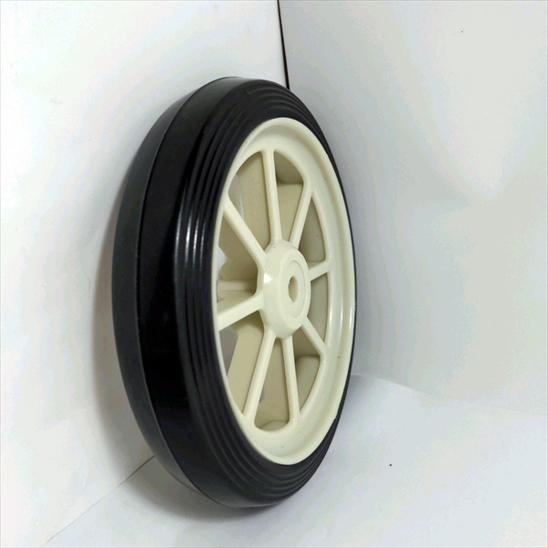 ●車輪 移動輪 プラスチック製 外径160ｍｍ 【新品】■定形外送料無料■ 農機部品 ゴムタイヤ Es3a1909の画像4