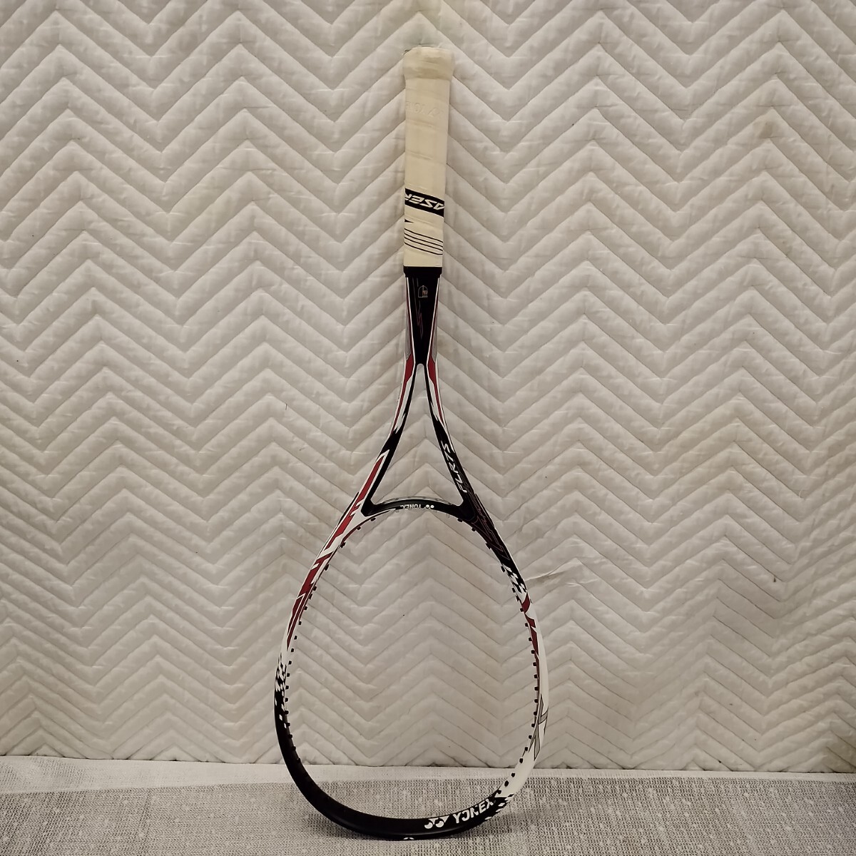 NR1120 テニスラケット YONEX ヨネックス ラケットバッグ付き F-LASER エフレーザー SF シャフト 日本製 スポーツ ガットなし_画像3