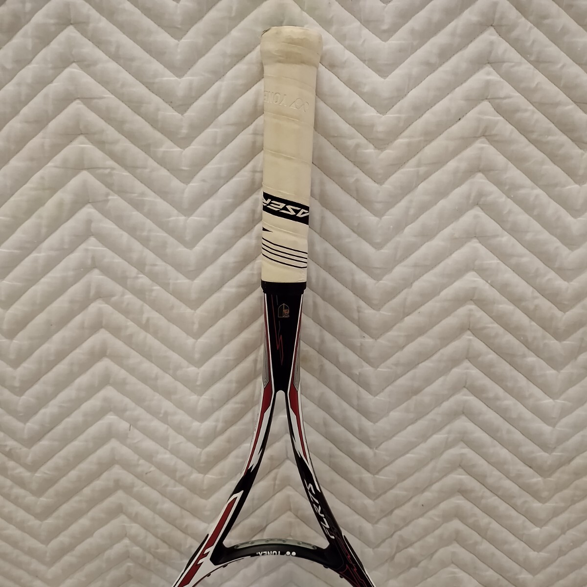 NR1120 テニスラケット YONEX ヨネックス ラケットバッグ付き F-LASER エフレーザー SF シャフト 日本製 スポーツ ガットなし_画像5