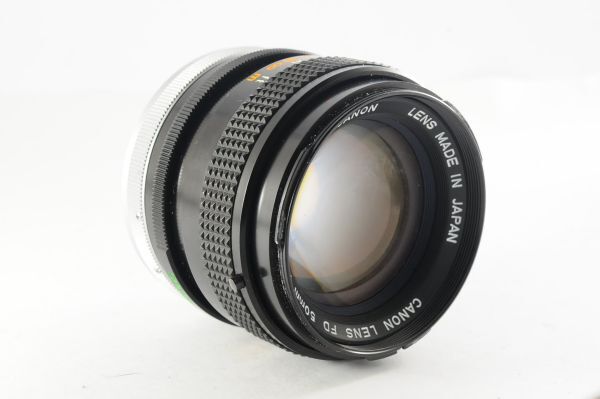 ★極上美品★CANON LENS FD 50mm 1:1.4 S.S.C 清潔感溢れる綺麗な外観！良好な光学！0215_画像3