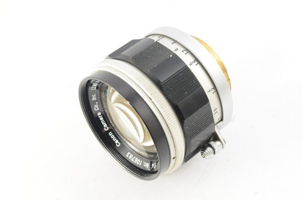 ★極上美品★CANON LENS 50mm F1.4 ライカLマウント L39 清潔感溢れる綺麗な外観！クリアーな光学！0356_画像7