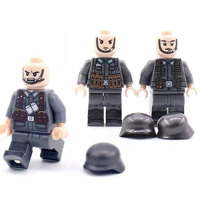 レゴ互換 ブロック LEGO SWAT 軍用車 警察車 戦車 ハマーHUMMER ミニチュア ミニフィグ 2WAY組み立て 送料無料 匿名配送の画像6