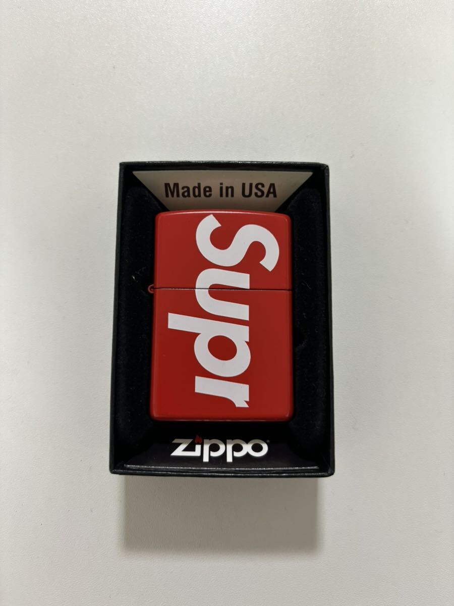 超美品！！ZIPPO ジッポ オイルライター シュプリーム Zippo 喫煙具 B+ランクの画像1