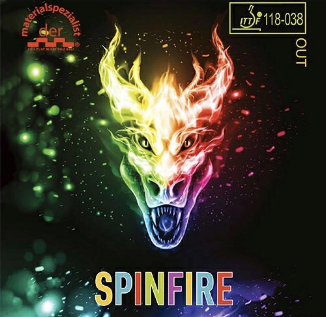 卓球 ラバー 表 表ソフト SPINFIRE スピンファイア ZZ4