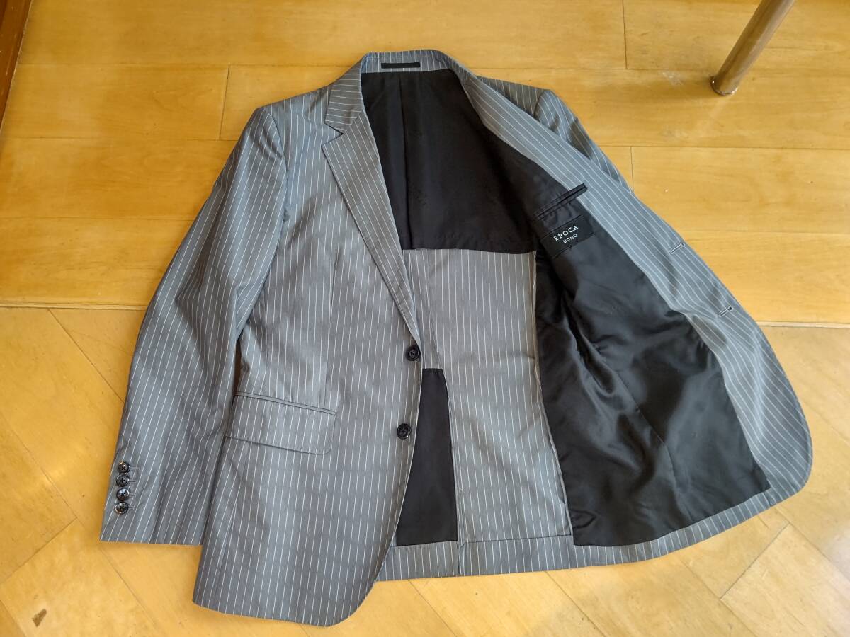 EPOCA UOMO　春夏スーツ　グレー　46サイズ　エポカ　_画像3