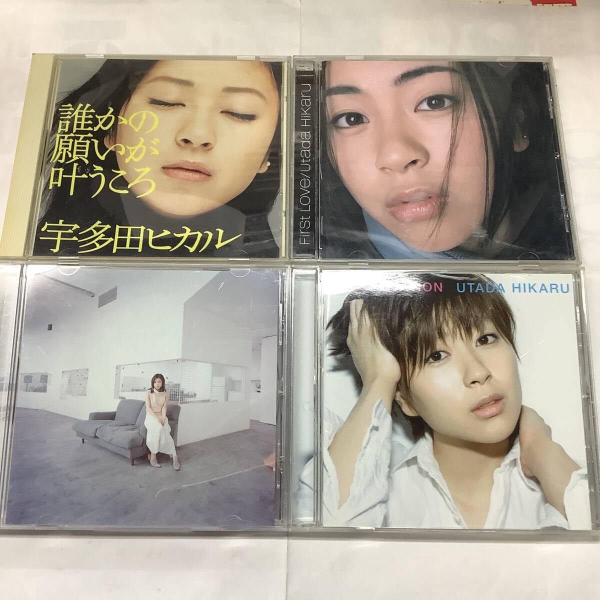 宇多田ヒカル 4CD HEART STATION 光 誰かの願いが叶うころ First Love TOCT-26600 TOCT-4700 TOCT-24067 TOCT-4361_画像1