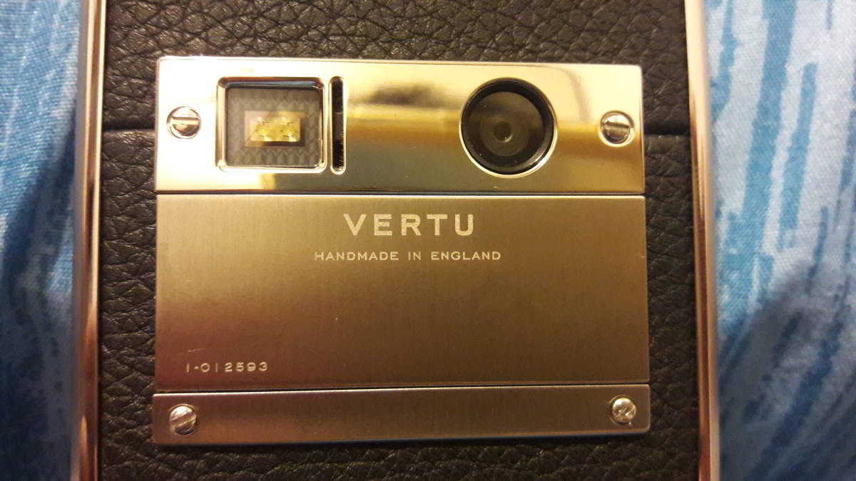 VERTU ヴァーチュ Aster 64GB 4G Android スマートフォン 高級携帯電話 ジャンク品 純正品 _画像7