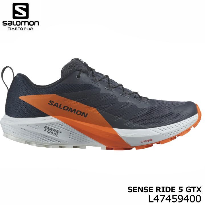  Salomon L47459400 SENSE RIDE 5 GTX трейлраннинг обувь мужской sen скользящий 5 Gore-Tex 26.0cm немедленная уплата 