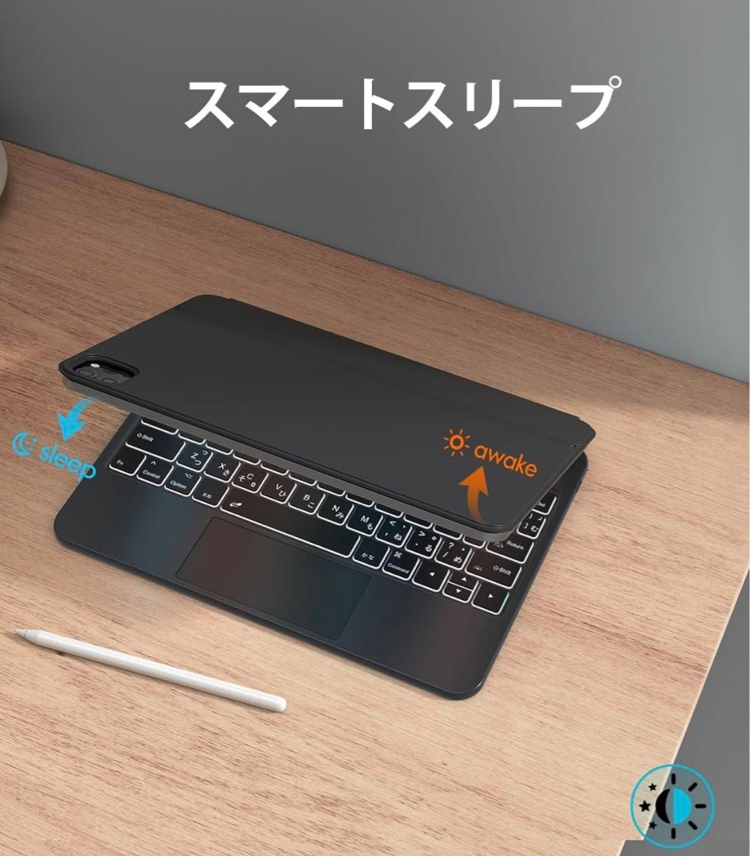 【YA144】CHESONA iPad 第10世代 キーボード 日本語配列 マルチトラックパッド