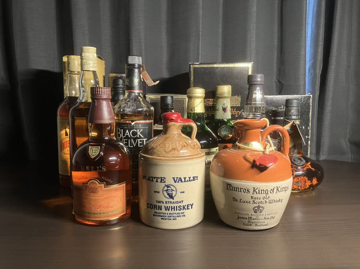 古酒 SCOTCH WHISKY スコッチ ウイスキー カナディアン まとめて【未開栓】_画像1