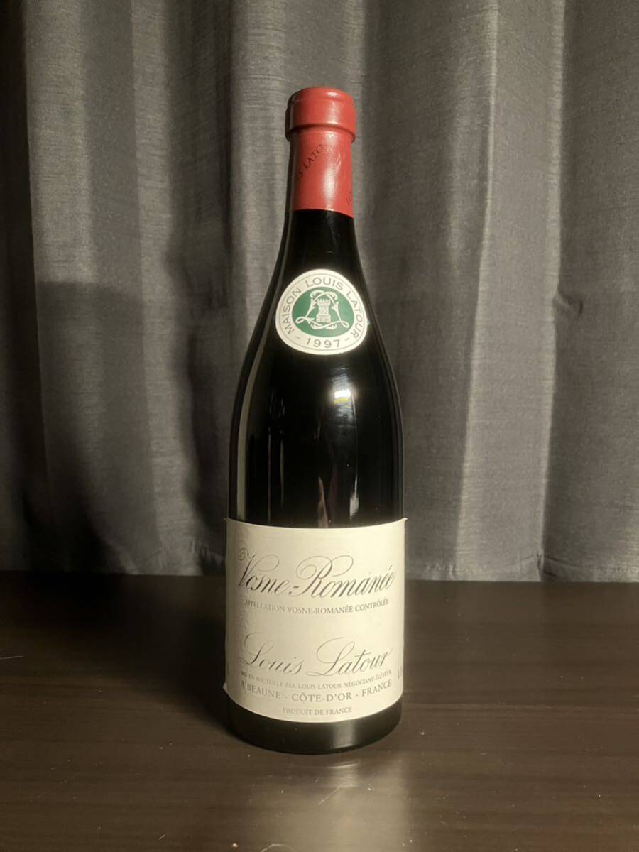 古酒 LOUIS LATOUR 1997 VOSNE ROMANEE ルイラトュール ヴォーヌ ロマネ 果実酒 ワイン 【未開栓】_画像1