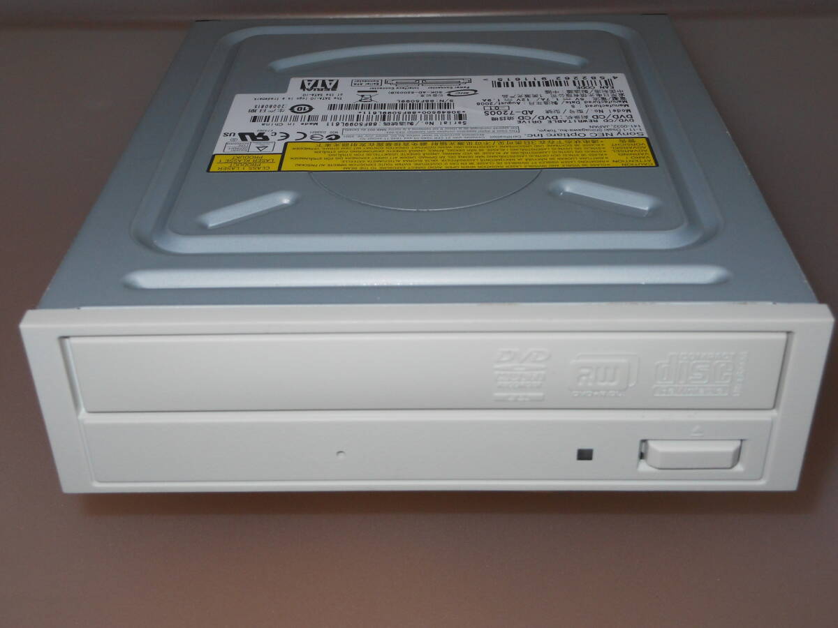 Sony NEC Optiarc inc DVD/CDドライブ AD-7200S_画像10