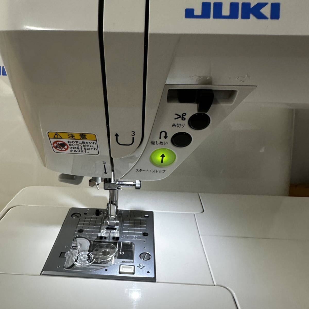 UTn569【動作品】JUKI ジューキ コンピューターミシン f250-J 手工芸 ハンドクラフト _画像3