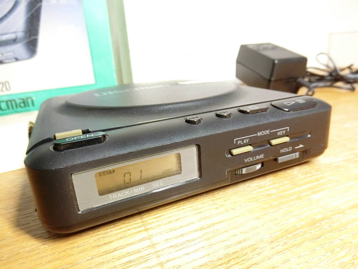  Junk Sony D-20 портативный CD Walkman корпус SONY Walkman/Discman коробка & инструкция имеется 