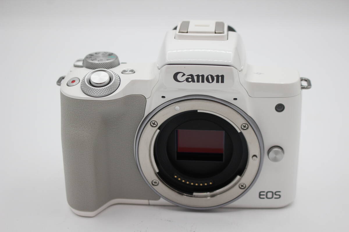 新品級◆Canon キヤノン EOS Kiss M ボディ◆元箱付♪0320_画像2