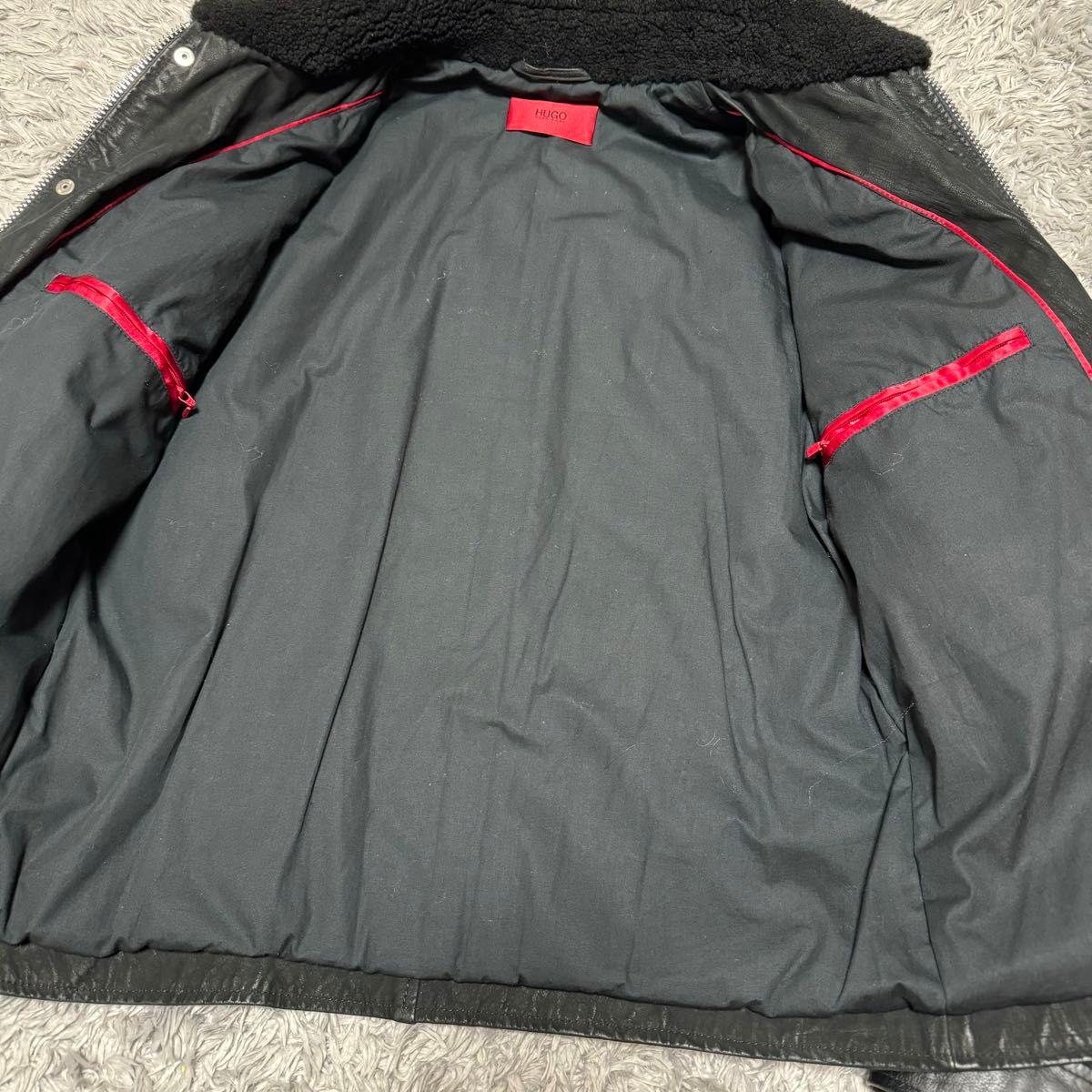 大谷着用ブランド】ヒューゴボス カーフスキン×水牛レザー 高級 大谷着用ブランド】ヒューゴボス カーフスキン×水牛レザー 高級
