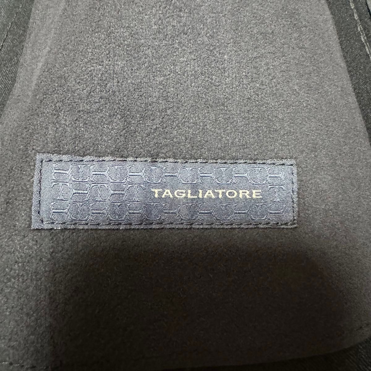 【美品】TAGLIATORE テーラードジャケット ウール サイズ50 XL アンコン