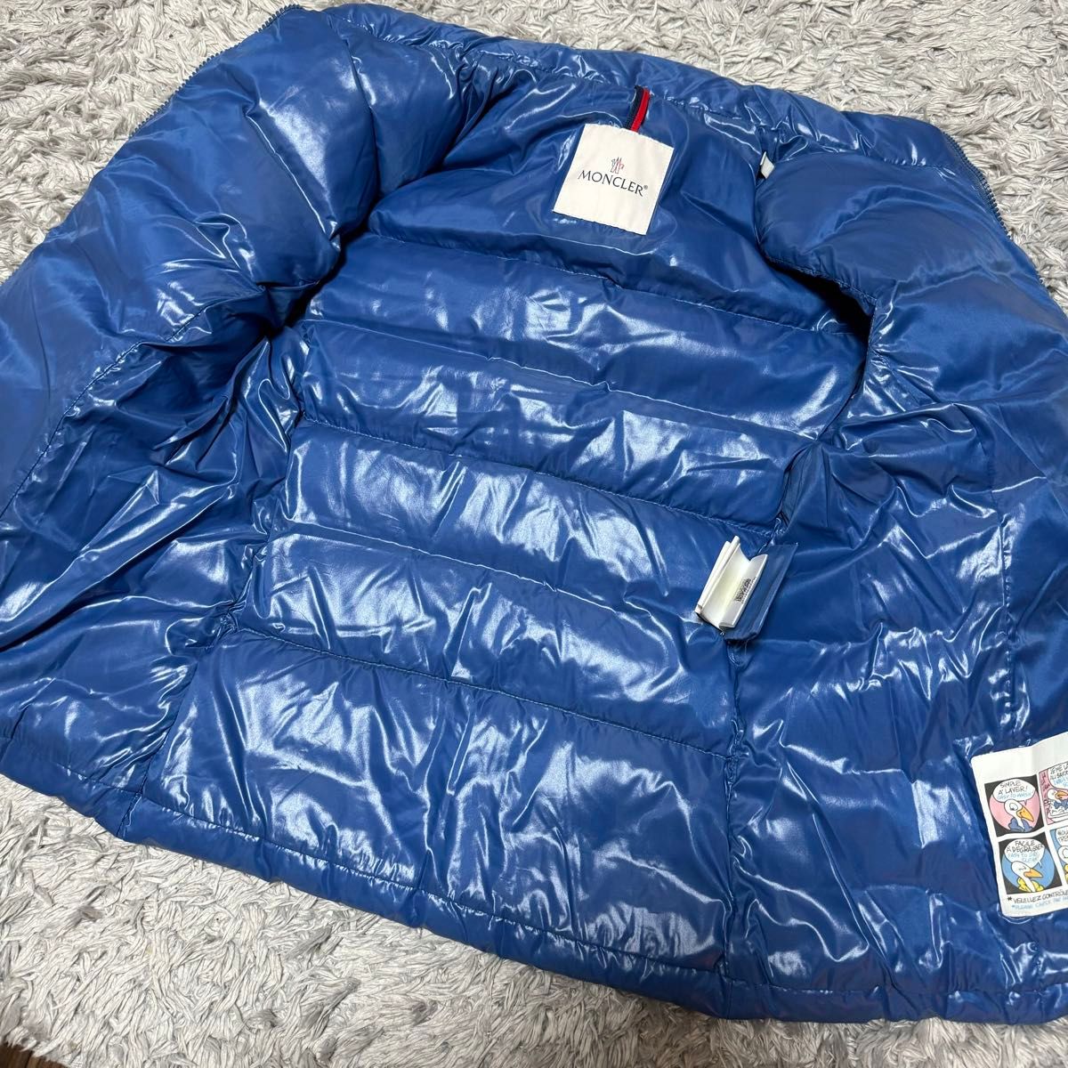 美品！正規品！モンクレール　GHANY ガーニー　ブルー　サイズ3 ダウンベスト MONCLER