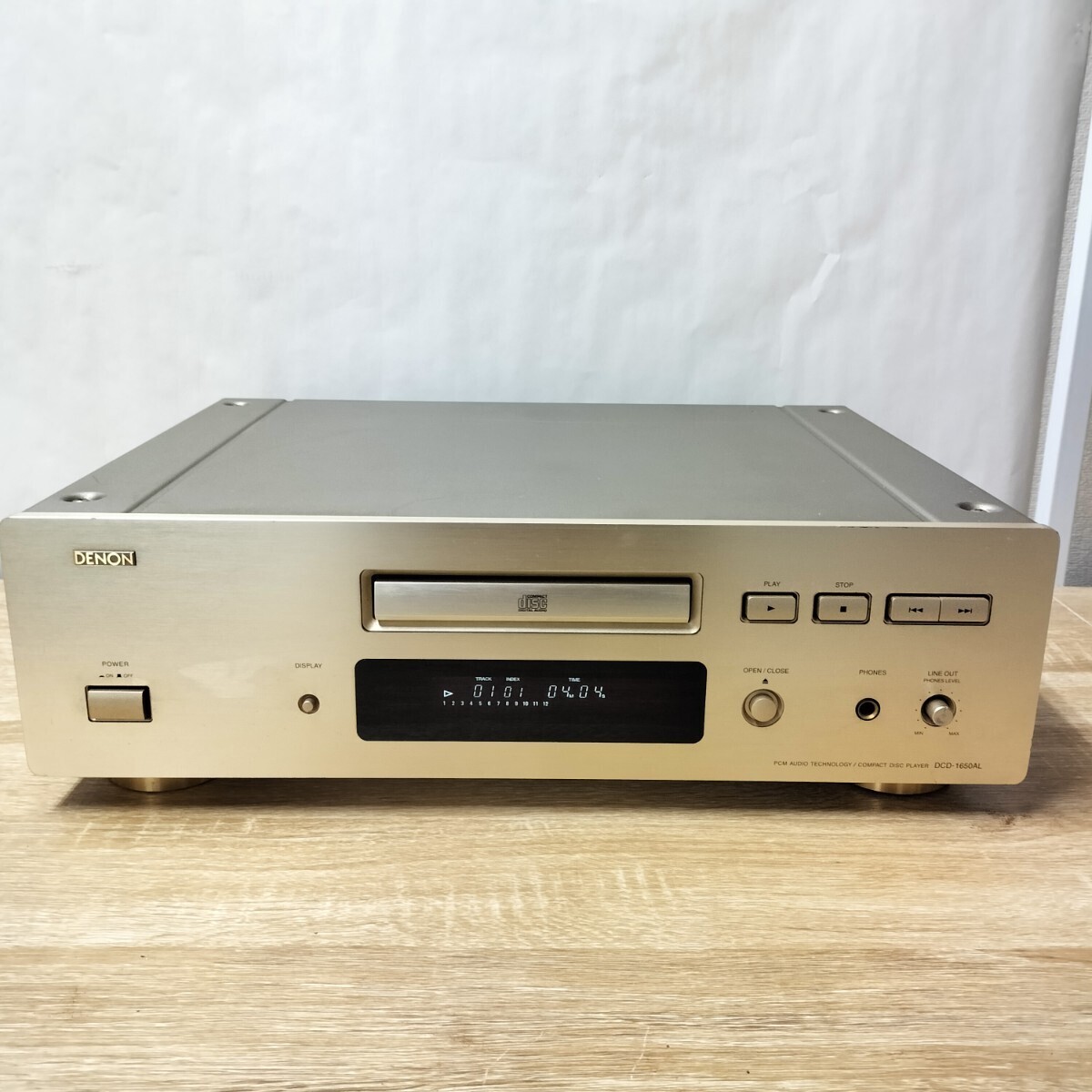 Yahoo!オークション - DENON CDデッキ CDプレーヤー DCD-1650A