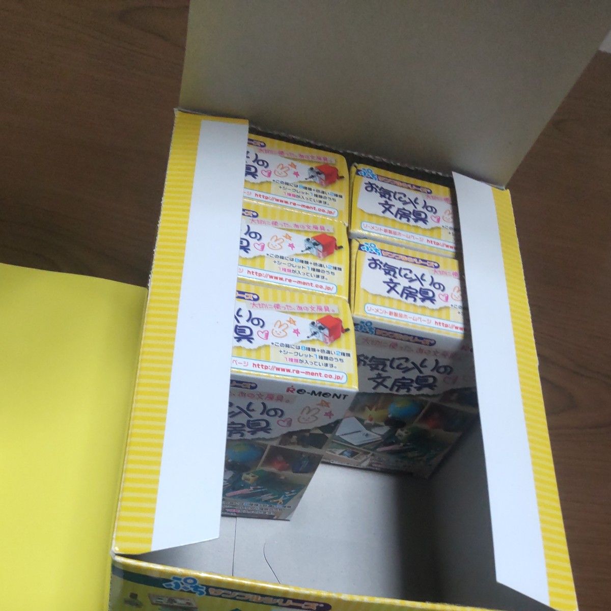 リーメント ぷちサンプル お気に入りの文房具 2006年 レア 5箱 リーメント ぷちサンプル お気に入りの文房具 2006年 レア 5箱