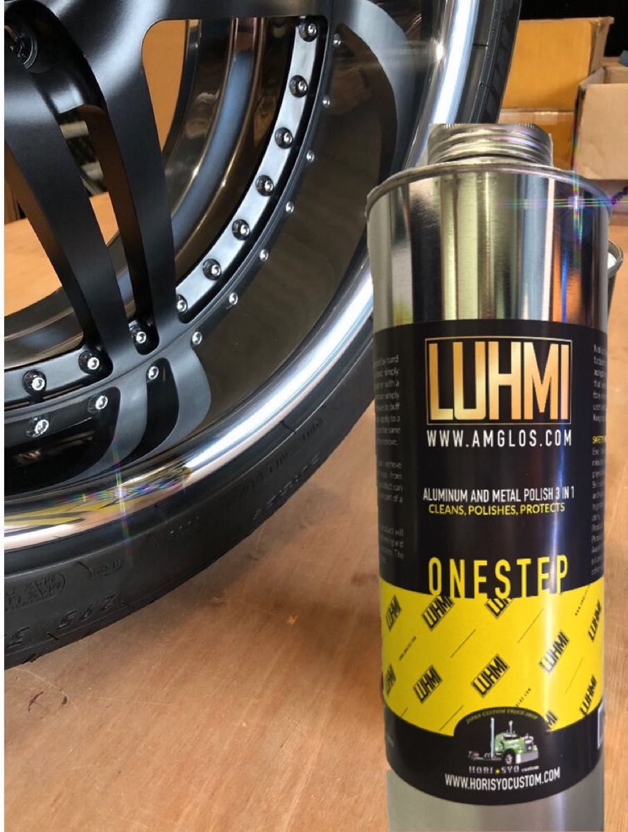 LUHMI Aggressive Hand Polish ルミ アルミ磨き32oz 1リットル トラック アルミ研磨剤 正規品 LUHMI Aggressive Hand Polish ルミ アルミ磨き32oz 1リットル トラック アルミ研磨剤 正規品