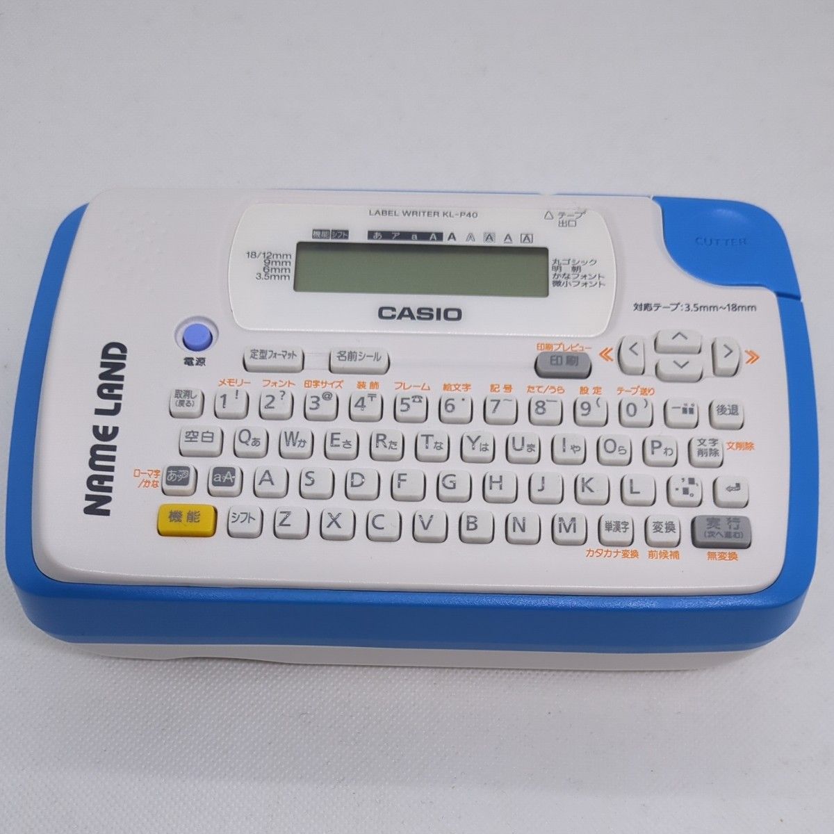 CASIO ネームランド KL-P40 ラベルライター カシオ