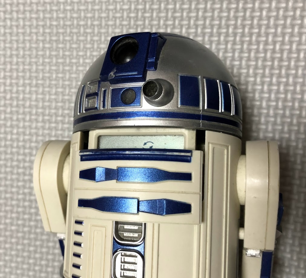 【ジャンク】 スターウォーズ STAR WARS R2-D2 時計 置き時計 ※破損あり・現状品※ 【商品説明必読】 _画像7