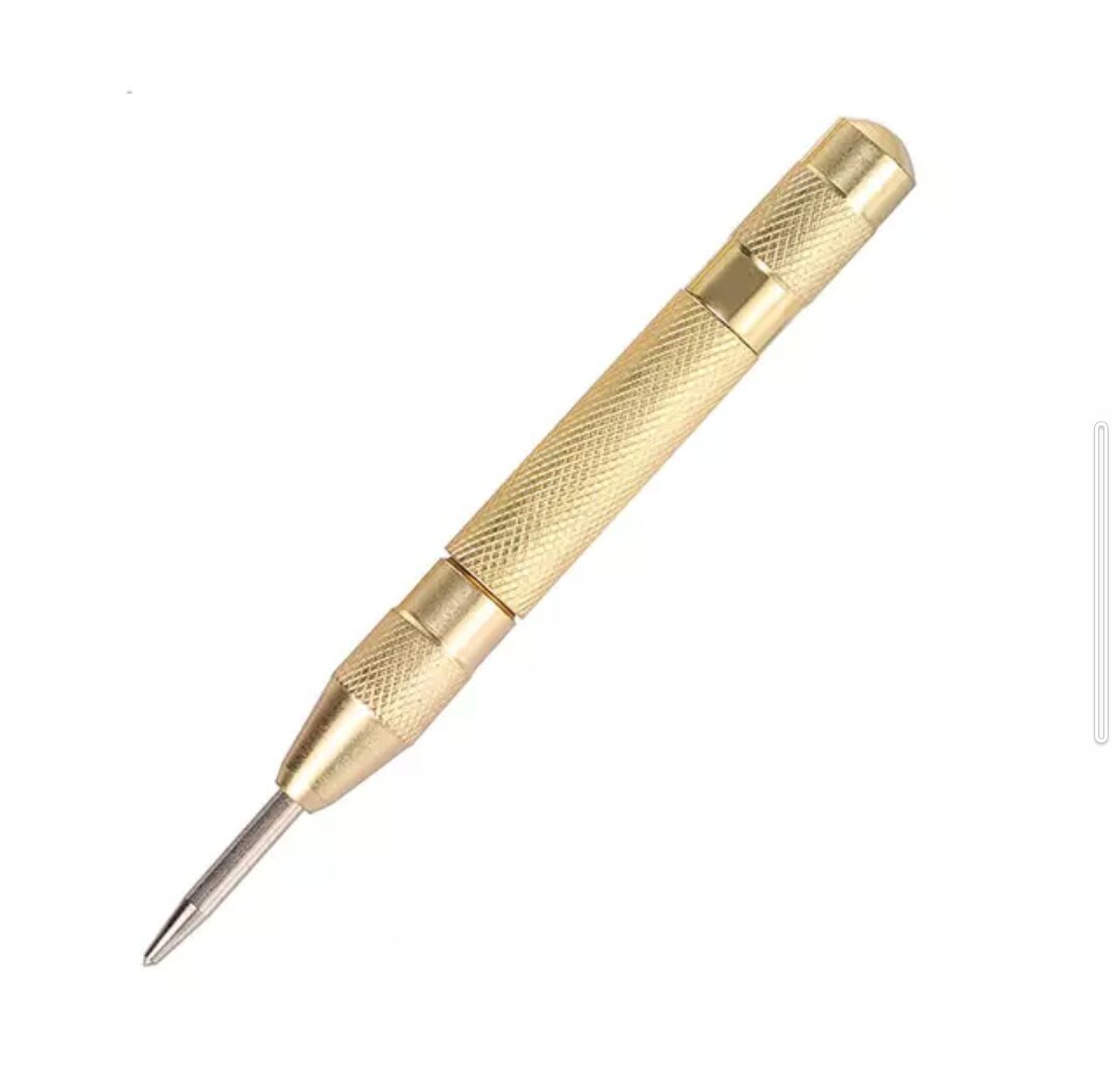  free shipping! auto center punch Gold color DIY ironworking car drilling drill drill press convenience tool tool punching automobile Sunday large .