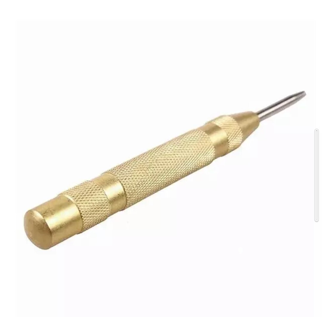  free shipping! auto center punch Gold color DIY ironworking car drilling drill drill press convenience tool tool punching automobile Sunday large .