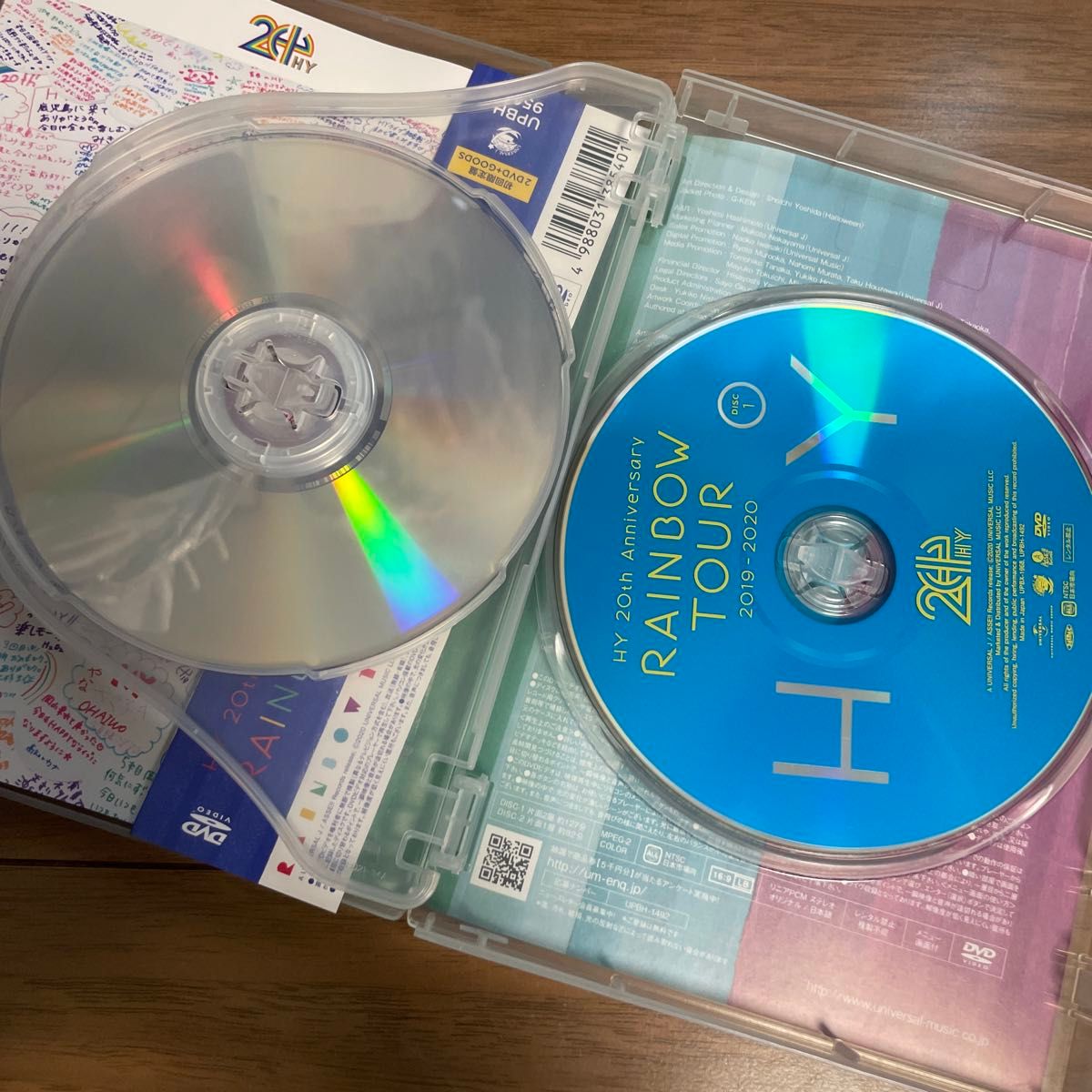 HY 20th Anniversary RAINBOW TOUR 2019-2020(初回盤) DVD