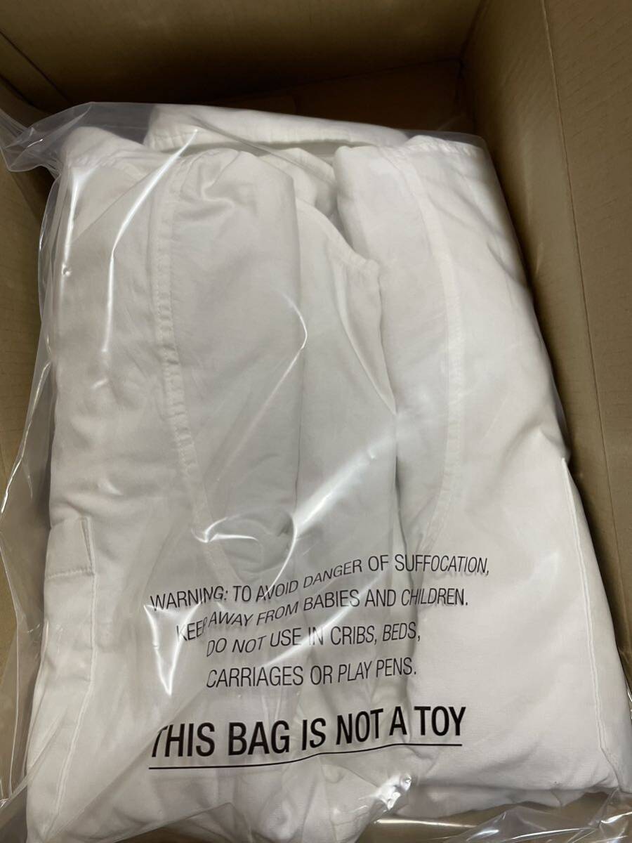 新品 M supreme mm6 padded shirt maison margiela 白 white シュプリーム シャツジャケット アウター メゾン マルジェラ コラボ 限定の画像5