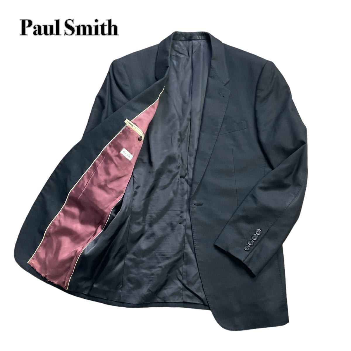 Paul Smith ポールスミス テーラードジャケット ブラック黒 M相当ビジネス紳士 1スタ(1円スタート)_画像1