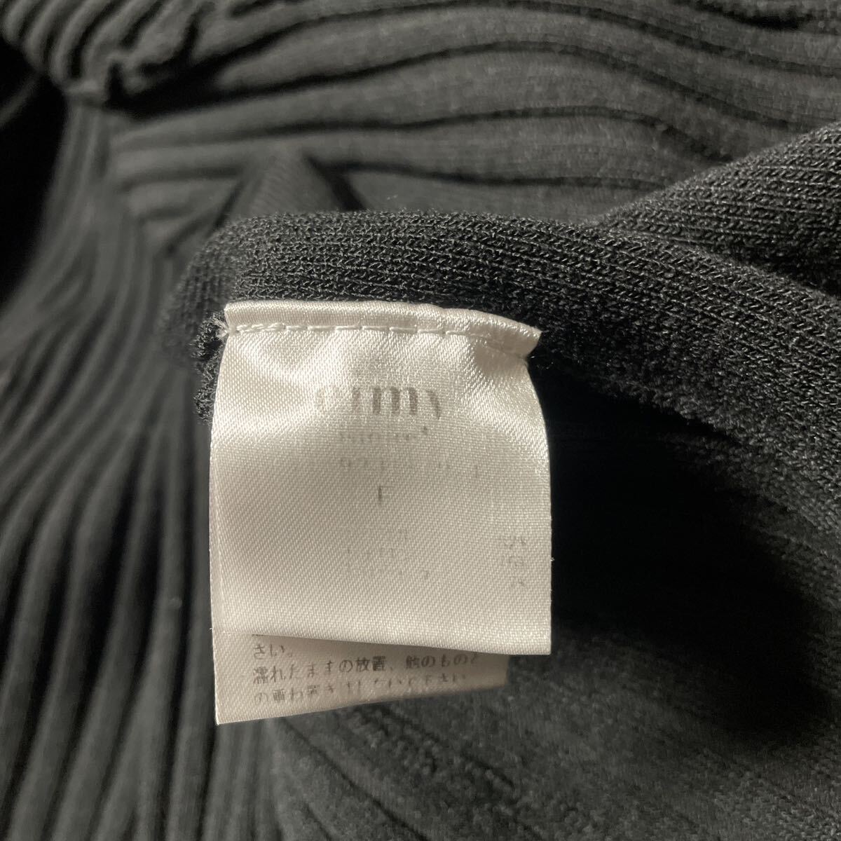 eimy istoire エイミーイストワール ノースリーブ ロング ワンピース ドレス ブラック 黒F 伸縮性 リボンの画像10